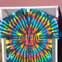 Custom Tie Dye Tee Multicolored