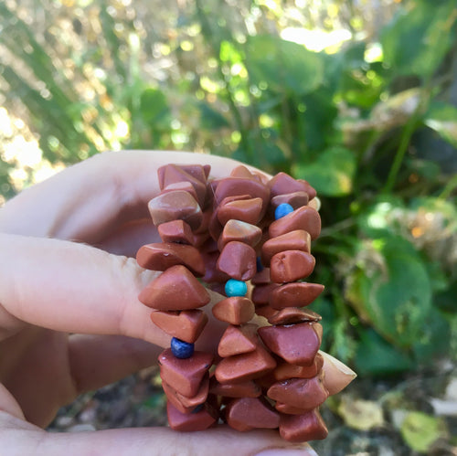 Jasper and Turquoise Bracelet