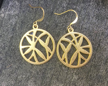 Golden Bamboo Earrings