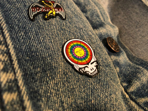 Steal Your Face Sun Pin