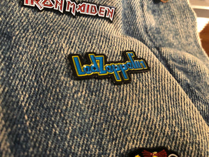 Led Zeppelin Blue Pin