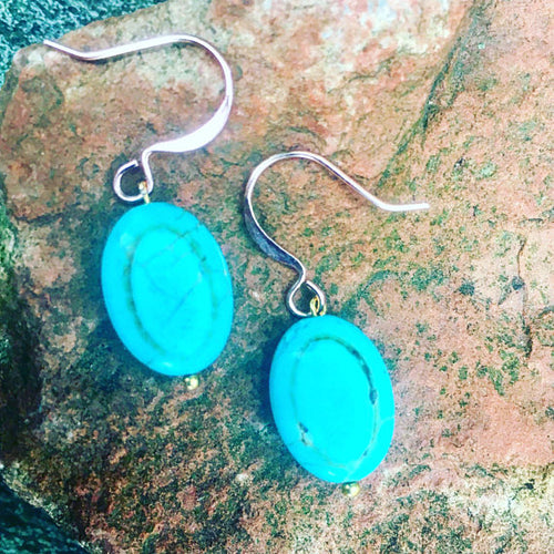 Healing Turquoise Earrings