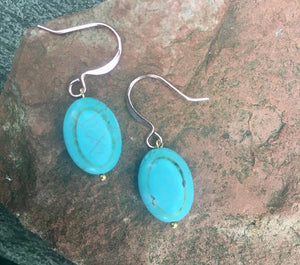 Healing Turquoise Earrings