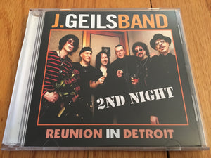 J. Geils Band Reunion in Detroit 2 Disc CD