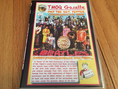The Beatles TMOQ 1967 The Sgt Pepper Commemorative Issue 2 Disc DVD