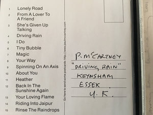 Paul McCartney Driving Rain