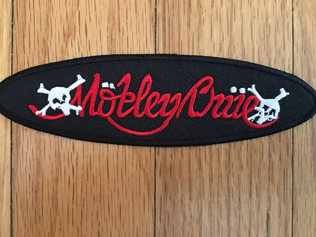 Motley Crue Skull Patch