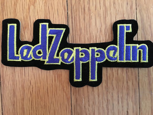 Blue Led Zeppelin Patch