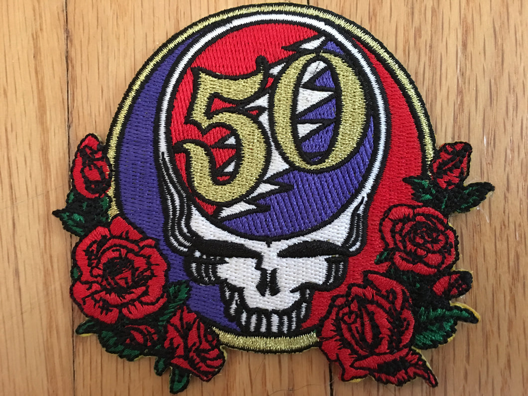 Steal Your Face 50th Anniversary Patch