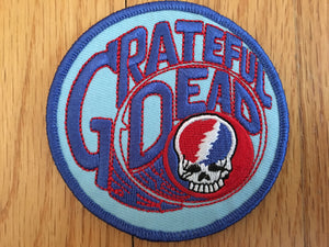 Light Blue Grateful Dead Patch