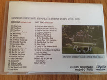 George Harrison Complete Promo Clips 2 Disc DVD
