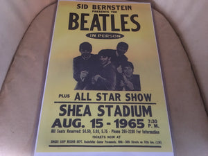 The Beatles Shea Stadium Print