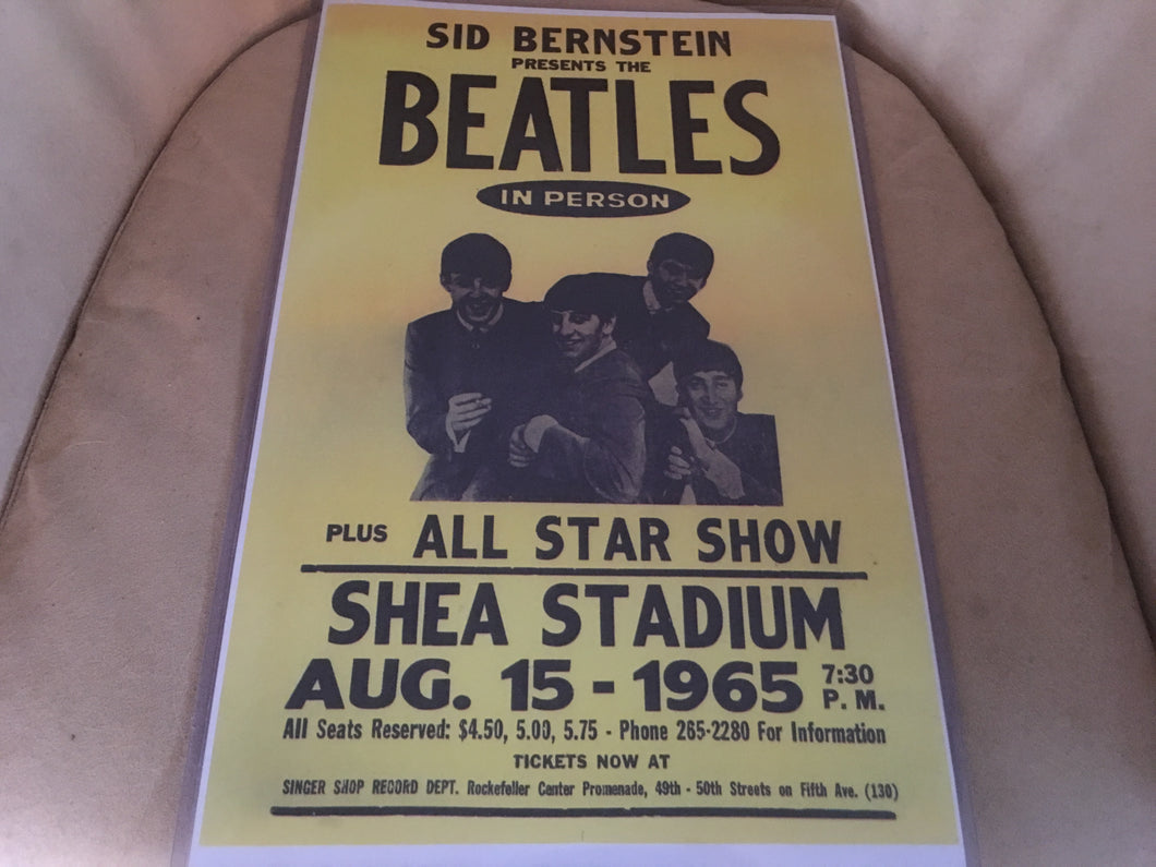 The Beatles Shea Stadium Print