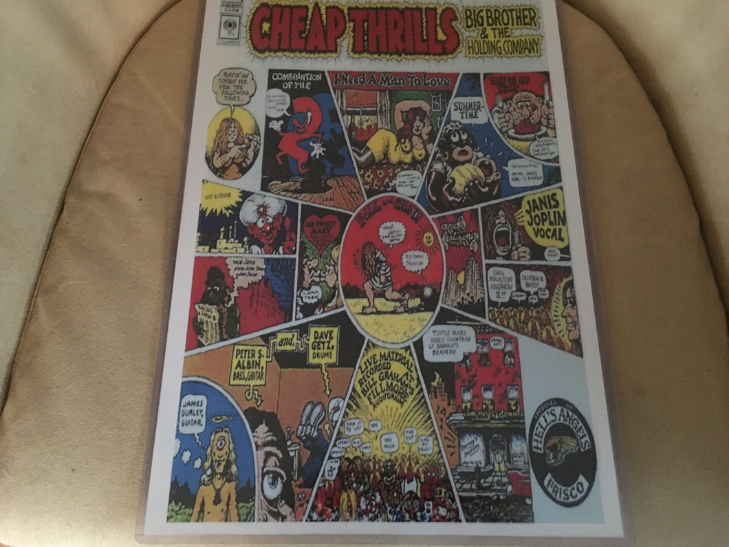 Big Brother and the Holding Company Cheap Thrills Print