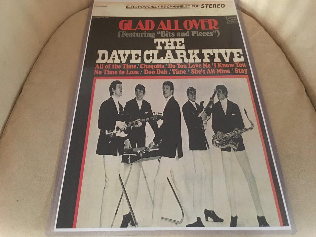 The Dave Clark Five Glad All Over Print