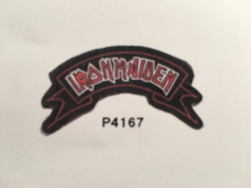 Iron Maiden Banner Pin