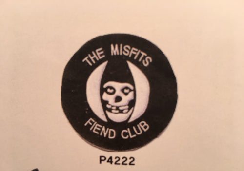 The Misfits Fiend Club Pin