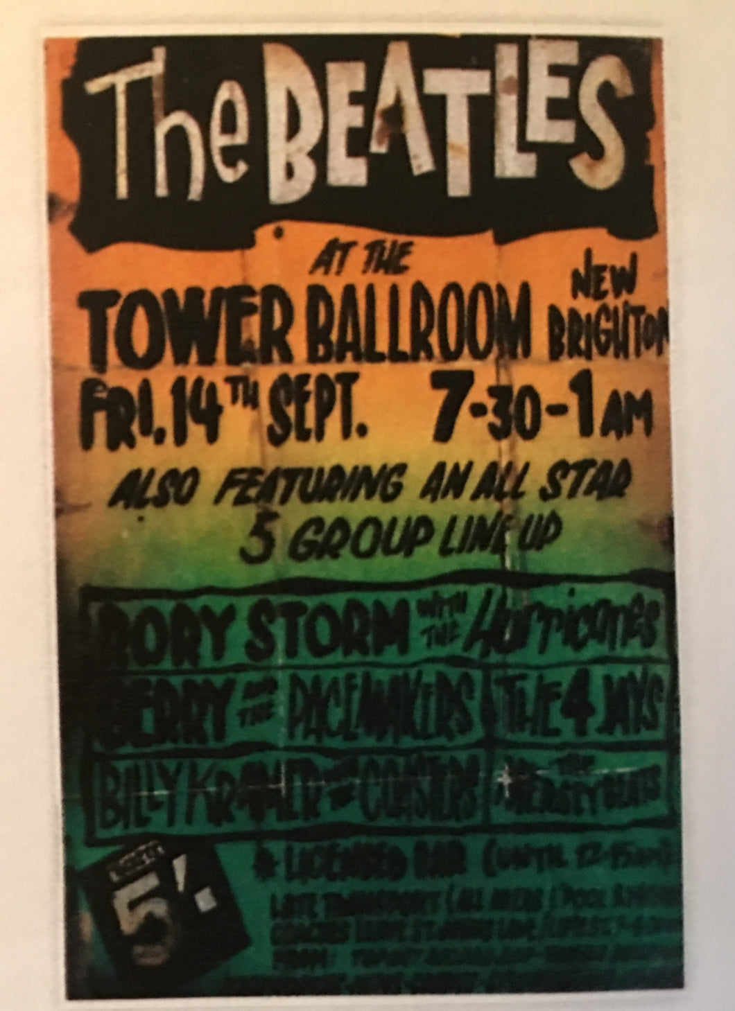 The Beatles Concert Print