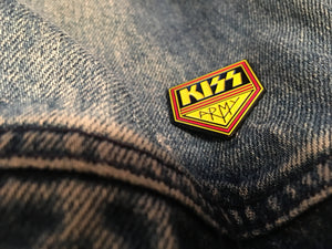 Kiss Army Pin