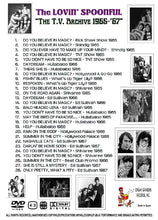 The Lovin’ Spoonful - The TV Archive 1965-'67 DVD