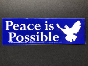 Peace is Possible Sticker