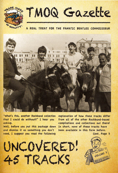 洋楽 TMOQ Gazette Vol 52 BOURNEMOUTH 1963 2CD THE BEATLES / BOURNEMOUTH 1963 TMOQ GAZETTE VOLUME 52 (2CD