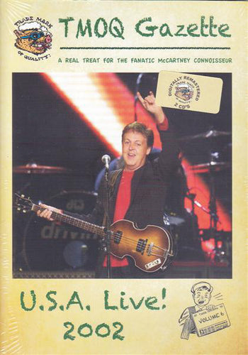 Paul McCartney TMOQ USA Live 2002 2 CD Set