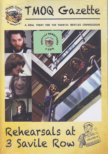 The Beatles TMOQ Rehearsals at 3 Savile Row 2 CD Set