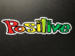 Rasta Positive Sticker