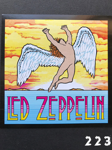 Led Zeppelin Swan Song 2 Sticker